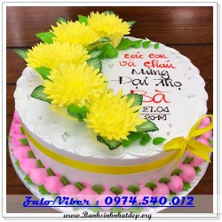 Mẫu Bánh Sinh Nhật Đẹp - A587